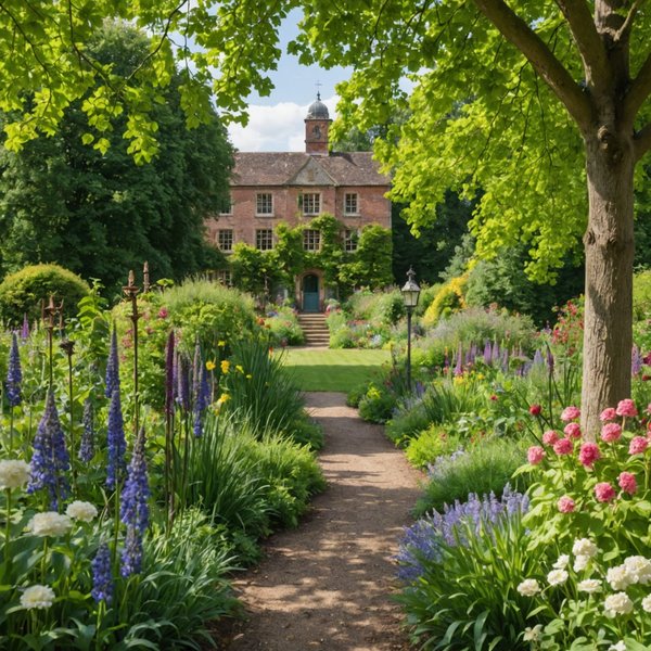 Which UK gardens offer the most detailed workshops on the history of British horticulture?